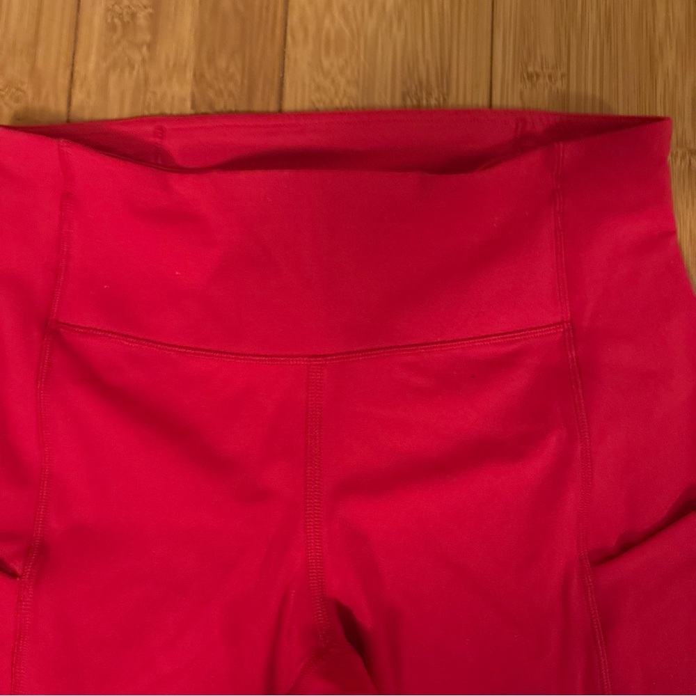 lululemon athletica Vibrant Red Leggings